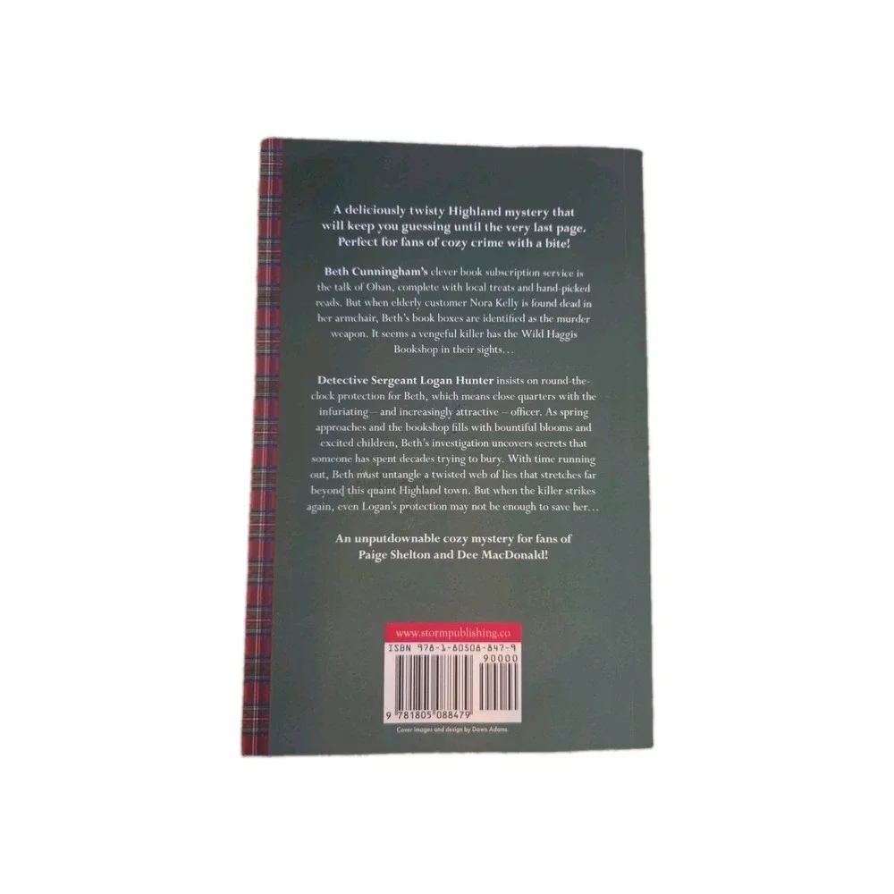 Poison at the Wild Haggis Bookshop by Jackie Baldwin (2026, Trade Paperback)